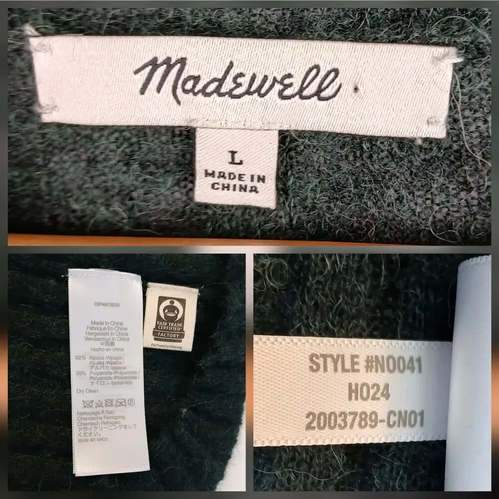 Madewell sz alpaca